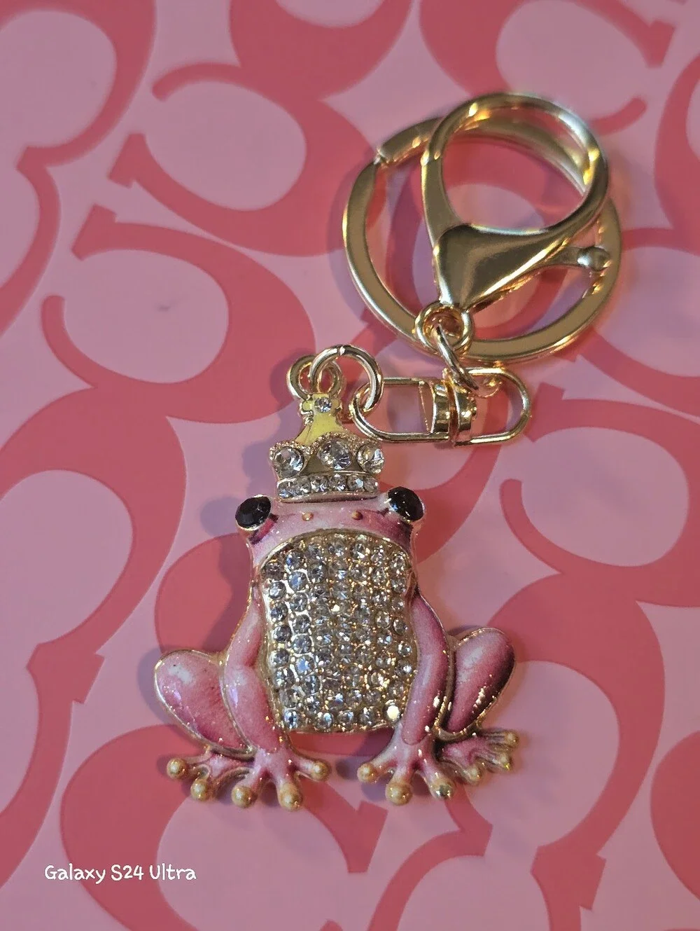 Frog Prince Bag Charm/keychain NEW
